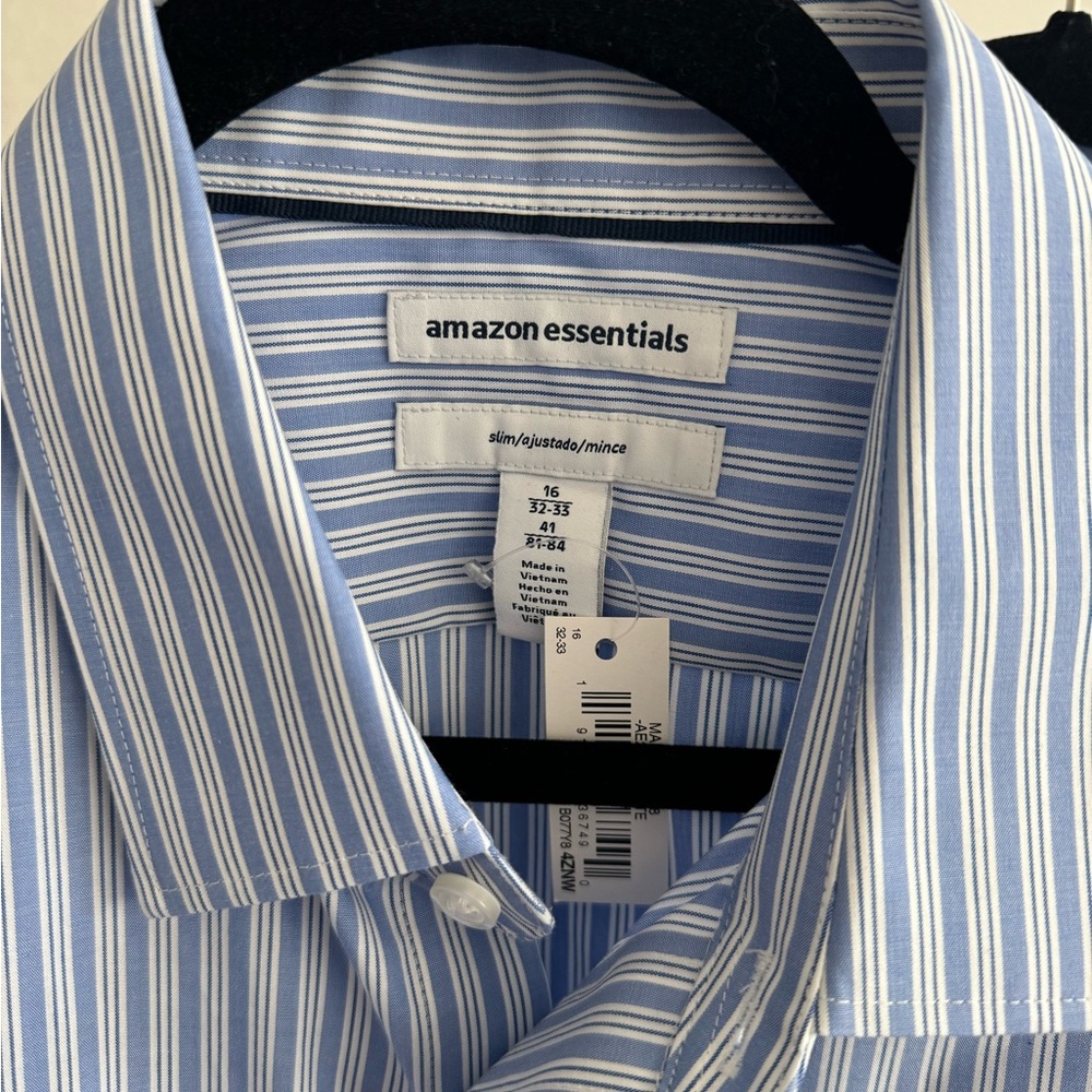 Four Amazon Essentials Button Up Shirts - image 6